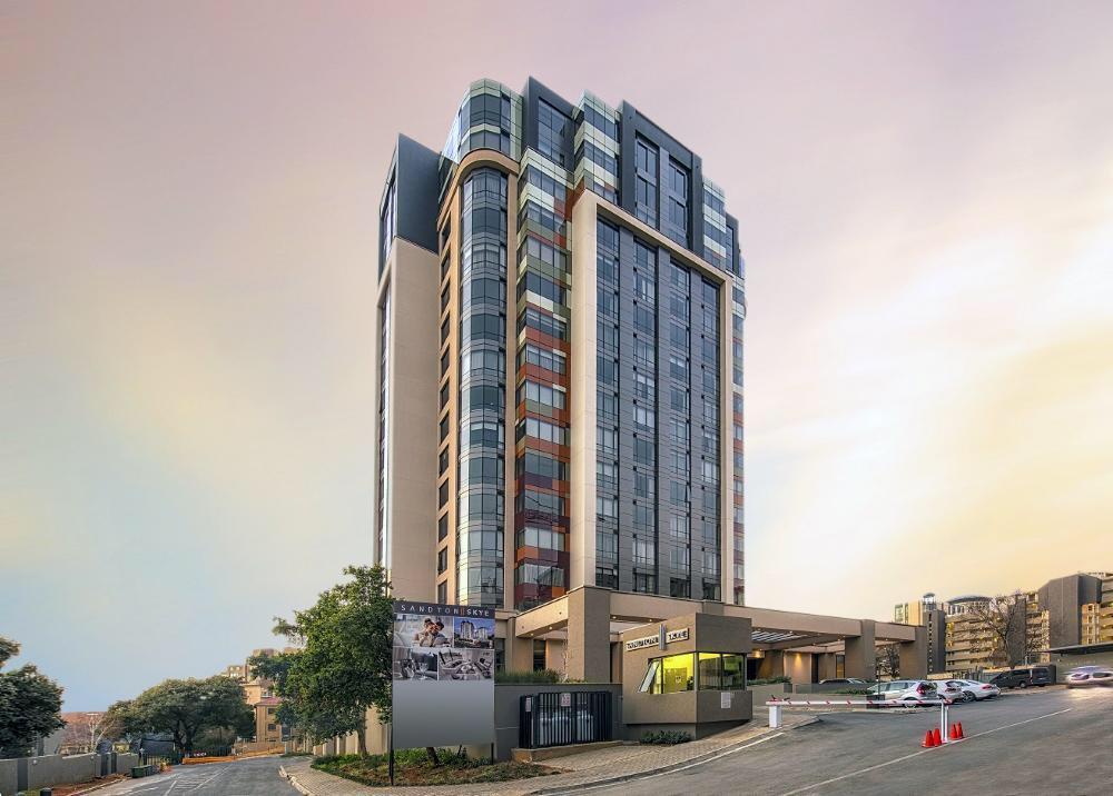 Luxury @ Sandton Skye Johannesburg Buitenkant foto